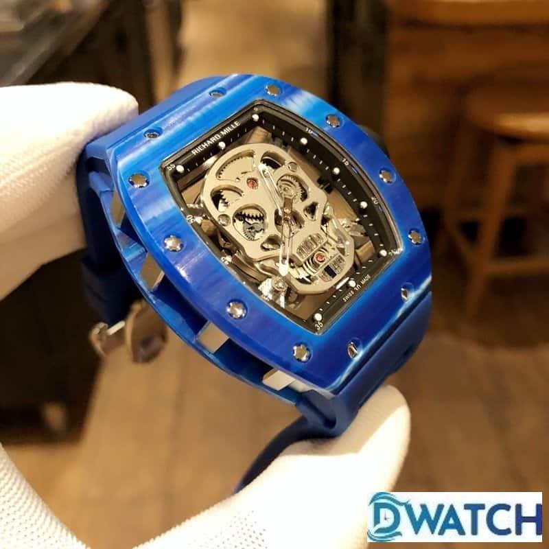 ĐỒNG HỒ NAM RICHARD MILLE RM052-01 FAKE 1:1 MẶT SỐ ĐẦU LÂU VỎ XANH 43MM ĐỒNG HỒ NAM RICHARD MILLE RM052-01 FAKE 1:1 MẶT SỐ ĐẦU LÂU VỎ XANH 43MM
