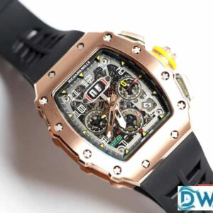 ĐỒNG HỒ NAM RICHARD MILLE RM11-03 FAKE CAO CẤP DÂY CAO SU NÚM VÀNG 40MM 3 ĐỒNG HỒ NAM RICHARD MILLE RM11-03 FAKE CAO CẤP DÂY CAO SU NÚM VÀNG 40MM