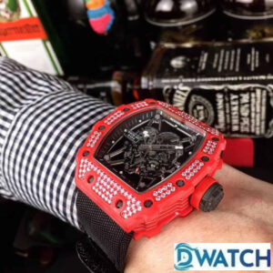 ĐỒNG HỒ NAM RICHARD MILLE RM035-02 REPLICA 1:1 NHÀ MÁY Z VỎ ĐỎ ĐÍNH ĐÁ 43MM 2 ĐỒNG HỒ NAM RICHARD MILLE RM035-02 REPLICA 1:1 NHÀ MÁY Z VỎ ĐỎ ĐÍNH ĐÁ 43MM
