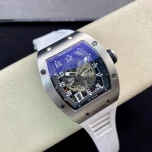 ĐỒNG HỒ NAM RICHARD MILLE RM010 FAKE CAO CẤP DÂY CAO SU TRẮNG 41MM 1 ĐỒNG HỒ NAM RICHARD MILLE RM010 FAKE CAO CẤP DÂY CAO SU TRẮNG 41MM