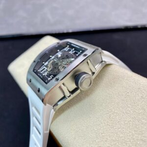 ĐỒNG HỒ NAM RICHARD MILLE RM010 FAKE CAO CẤP DÂY CAO SU TRẮNG 41MM 3 ĐỒNG HỒ NAM RICHARD MILLE RM010 FAKE CAO CẤP DÂY CAO SU TRẮNG 41MM