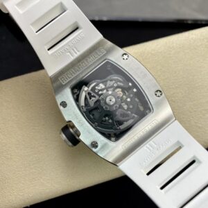 ĐỒNG HỒ NAM RICHARD MILLE RM010 FAKE CAO CẤP DÂY CAO SU TRẮNG 41MM 4 ĐỒNG HỒ NAM RICHARD MILLE RM010 FAKE CAO CẤP DÂY CAO SU TRẮNG 41MM
