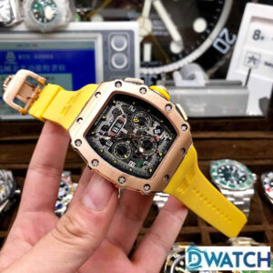ĐỒNG HỒ NAM RICHARD MILLE RM11-03 SUPER FAKE DÂY ĐEO VÀNG CÁ TÍNH 40MM 1 ĐỒNG HỒ NAM RICHARD MILLE RM11-03 SUPER FAKE DÂY ĐEO VÀNG CÁ TÍNH 40MM