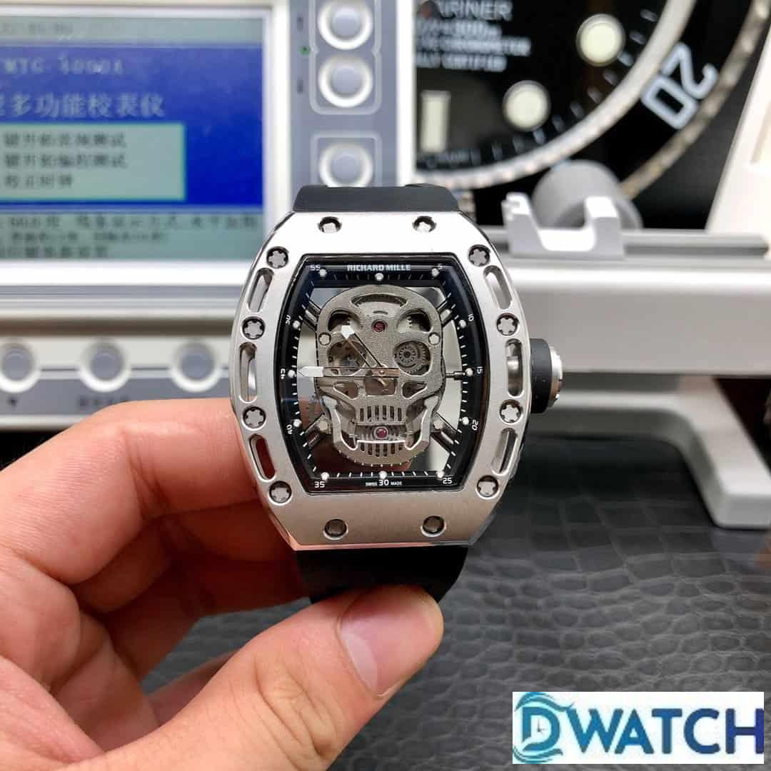 ĐỒNG HỒ NAM RICHARD MILLE RM052-01 FAKE 1:1 DÂY CAO SU ĐEN LỘ CƠ 43MM ĐỒNG HỒ NAM RICHARD MILLE RM052-01 FAKE 1:1 DÂY CAO SU ĐEN LỘ CƠ 43MM