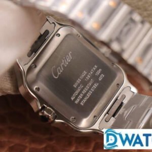 CARTIER SANTOS WSSA0009 LUXURY REPLICA WATCHES TWO TONE ROSE GOLD CASE BV FACTORY 40MM 4 ĐỒNG HỒ NAM CARTIER SANTOS WSSA0009 REPLICA CAO CẤP NHÀ MÁY BV VÀNG HỒNG 40MM