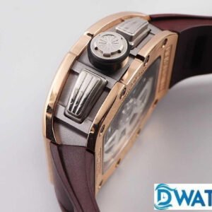 ĐỒNG HỒ NAM RICHARD MILLE RM011 REPLICA 11 NHÀ MÁY KV DÂY CAO SU NÂU 40MM 4 ĐỒNG HỒ NAM RICHARD MILLE RM011 REPLICA 11 NHÀ MÁY KV DÂY CAO SU NÂU 40MM