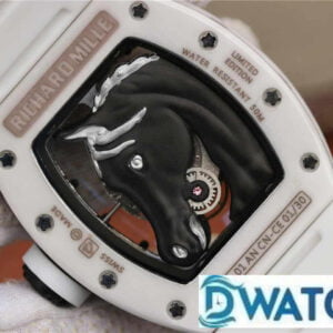 ĐỒNG HỒ NAM RICHARD MILLE RM52-02 FAKE NHÀ MÁY TZF ĐẦU NGỰA ĐEN 44MM 4 ĐỒNG HỒ NAM RICHARD MILLE RM52-02 FAKE NHÀ MÁY TZF ĐẦU NGỰA ĐEN 44MM