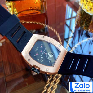 ĐỒNG HỒ NAM RICHARD MILLE RM51-02 FAKE 11 LỘ CƠ ĐÍNH ĐÁ VÀNG HỒNG 40MM 4 ĐỒNG HỒ NAM RICHARD MILLE RM51-02 FAKE 11 LỘ CƠ ĐÍNH ĐÁ VÀNG HỒNG 40MM