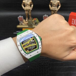 ĐỒNG HỒ NAM RICHARD MILLE RM61-01 FAKE 1:1 THIẾT KẾ ĐỘC ĐÁO MÀU XANH 44MM 6 ĐỒNG HỒ NAM RICHARD MILLE RM61-01 FAKE 1:1 THIẾT KẾ ĐỘC ĐÁO MÀU XANH 44MM