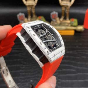 ĐỒNG HỒ NAM RICHARD MILLE RM61-01 SUPER FAKE THIẾT KẾ ĐỘC ĐÁO MÀU CAM 44MM 2 ĐỒNG HỒ NAM RICHARD MILLE RM61-01 SUPER FAKE THIẾT KẾ ĐỘC ĐÁO MÀU CAM 44MM