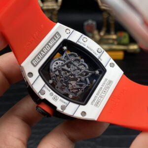 ĐỒNG HỒ NAM RICHARD MILLE RM61-01 SUPER FAKE THIẾT KẾ ĐỘC ĐÁO MÀU CAM 44MM 4 ĐỒNG HỒ NAM RICHARD MILLE RM61-01 SUPER FAKE THIẾT KẾ ĐỘC ĐÁO MÀU CAM 44MM