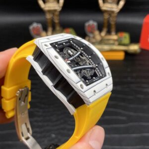 ĐỒNG HỒ NAM RICHARD MILLE RM61-01 FAKE CAO CẤP DÂY ĐEO VÀNG CÁ TÍNH 44MM 2 ĐỒNG HỒ NAM RICHARD MILLE RM61-01 FAKE CAO CẤP DÂY ĐEO VÀNG CÁ TÍNH 44MM