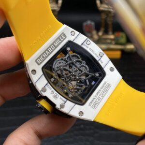 ĐỒNG HỒ NAM RICHARD MILLE RM61-01 FAKE CAO CẤP DÂY ĐEO VÀNG CÁ TÍNH 44MM 4 ĐỒNG HỒ NAM RICHARD MILLE RM61-01 FAKE CAO CẤP DÂY ĐEO VÀNG CÁ TÍNH 44MM
