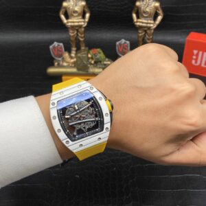 ĐỒNG HỒ NAM RICHARD MILLE RM61-01 FAKE CAO CẤP DÂY ĐEO VÀNG CÁ TÍNH 44MM 6 ĐỒNG HỒ NAM RICHARD MILLE RM61-01 FAKE CAO CẤP DÂY ĐEO VÀNG CÁ TÍNH 44MM
