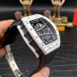ĐỒNG HỒ NAM RICHARD MILLE RM61-01 FAKE 11 DÂY ĐEN LỘ CƠ 44MM 2 ĐỒNG HỒ NAM RICHARD MILLE RM61-01 FAKE 11 DÂY ĐEN LỘ CƠ 44MM