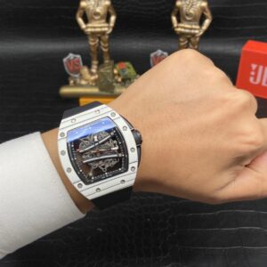 ĐỒNG HỒ NAM RICHARD MILLE RM61-01 FAKE 11 DÂY ĐEN LỘ CƠ 44MM 6 ĐỒNG HỒ NAM RICHARD MILLE RM61-01 FAKE 11 DÂY ĐEN LỘ CƠ 44MM