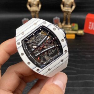 ĐỒNG HỒ NAM RICHARD MILLE RM61-01 SUPER FAKE MÀU TRẮNG LỘ CƠ 44MM 1 ĐỒNG HỒ NAM RICHARD MILLE RM61-01 SUPER FAKE MÀU TRẮNG LỘ CƠ 44MM