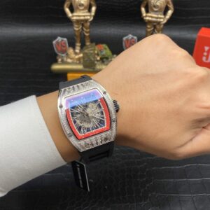ĐỒNG HỒ NAM RICHARD MILLE RM010 FAKE 1:1 ĐÍNH ĐÁ HAI MÀU SANG CHẢNH 41MM 5 ĐỒNG HỒ NAM RICHARD MILLE RM010 FAKE 1:1 ĐÍNH ĐÁ HAI MÀU SANG CHẢNH 41MM