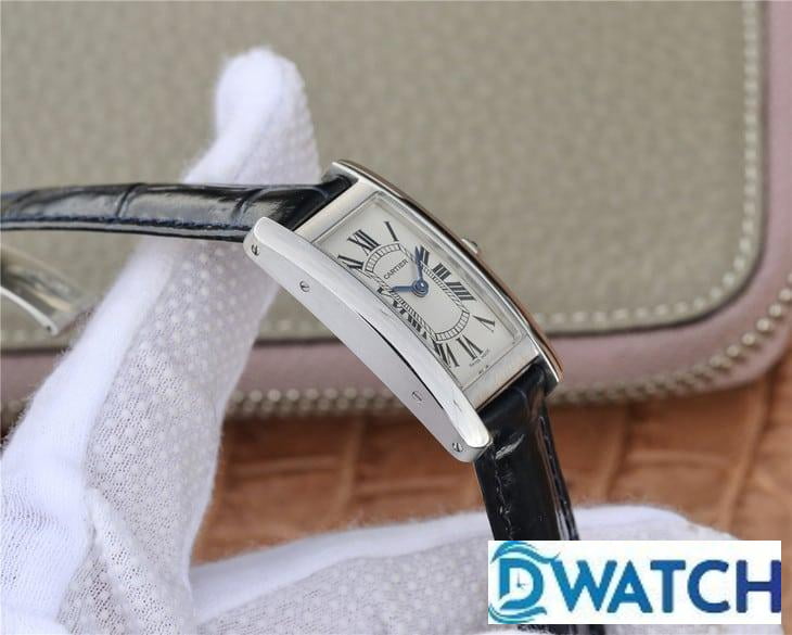 ĐỒNG HỒ NỮ CARTIER TANK AMERICAINE WSTA0016 FAKE CAO CẤP NHÀ MÁY GS 35MM ĐỒNG HỒ NỮ CARTIER TANK AMERICAINE WSTA0016 FAKE CAO CẤP NHÀ MÁY GS 35MM