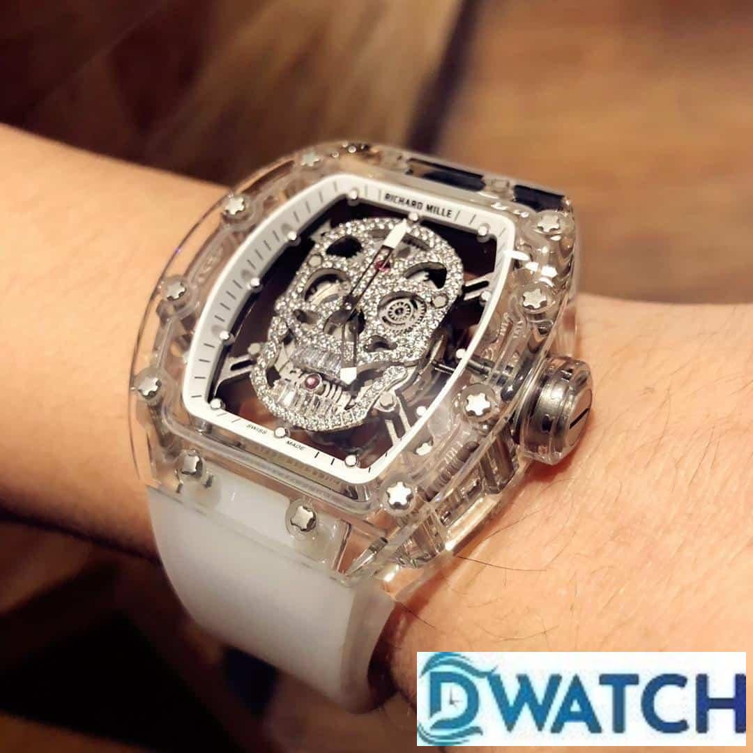 ĐỒNG HỒ NAM RICHARD MILLE RM052 FAKE CAO CẤP VỎ MÁY TRONG SUỐT 43MM ĐỒNG HỒ NAM RICHARD MILLE RM052 FAKE CAO CẤP VỎ MÁY TRONG SUỐT 43MM