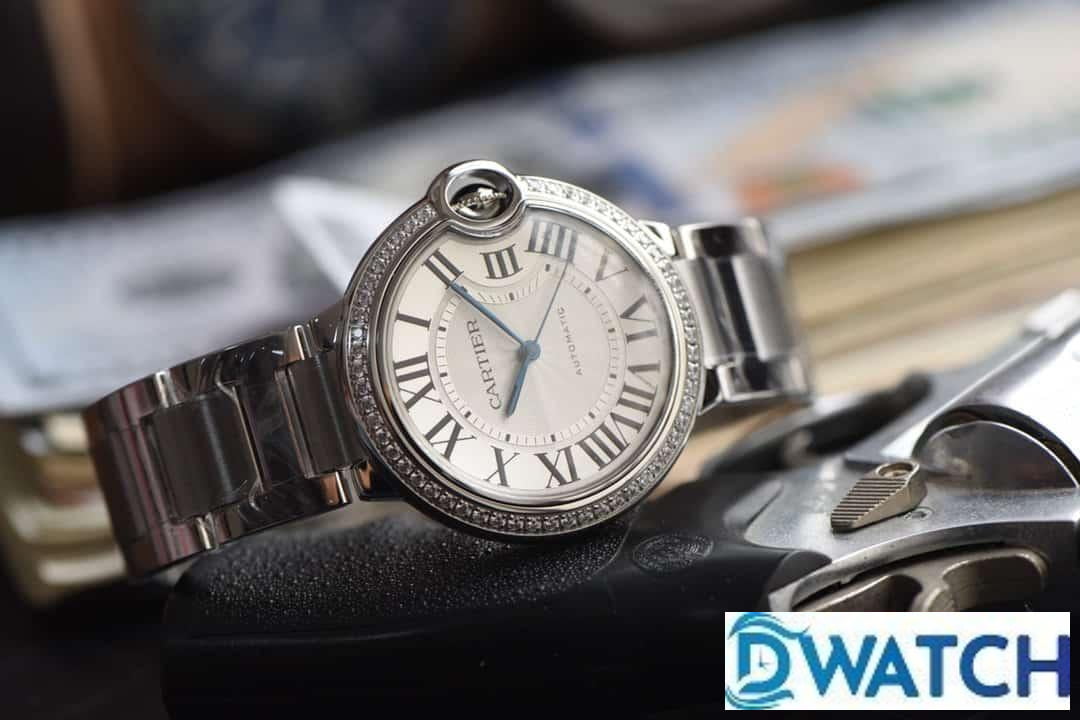 ĐỒNG HỒ NỮ CARTIER BLUE BALLOON W4BB0016 FAKE CAO CẤP NHÀ MÁY V6 FACTORY 33MM ĐỒNG HỒ NỮ CARTIER BLUE BALLOON W4BB0016 FAKE CAO CẤP NHÀ MÁY V6 FACTORY 33MM