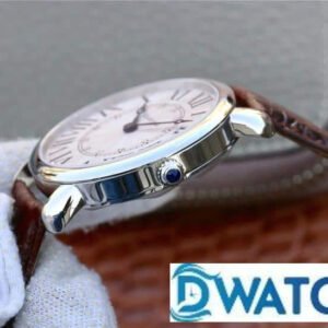 CARTIER RONDE LOUIS CARTIER WR007017 COPIES WATCH TW FACTORY 40MM 2 ĐỒNG HỒ NAM CARTIER RONDE LOUIS CARTIER WR007017 FAKE CAO CẤP NHÀ MÁY TW 40MM