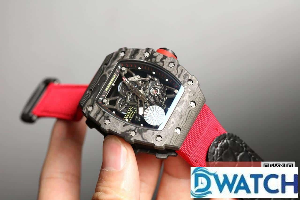 ĐỒNG HỒ NAM RICHARD MILLE RM53-01 FAKE 1:1 NHÀ MÁY Z DÂY VẢI THỂ THAO 45MM ĐỒNG HỒ NAM RICHARD MILLE RM53-01 FAKE 1:1 NHÀ MÁY Z DÂY VẢI THỂ THAO 45MM