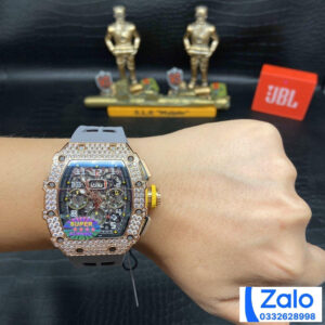 ĐỒNG HỒ NAM RICHARD MILLE RM11-03 REPLICA 11 NHÀ MÁY Z MÀU GHI 44MM 6 ĐỒNG HỒ NAM RICHARD MILLE RM11-03 REPLICA 11 NHÀ MÁY Z MÀU GHI 44MM