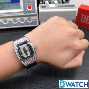 ĐỒNG HỒ NỮ RICHARD MILLE RM007-01 FAKE CAO CẤP ĐÍNH FULL ĐÁ 36MM 6 ĐỒNG HỒ NỮ RICHARD MILLE RMRM007-01 FAKE CAO CẤP ĐÍNH FULL ĐÁ 36MM