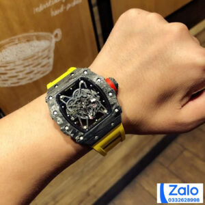 ĐỒNG HỒ NAM RICHARD MILLE RM35-02 FAKE 11 NHÀ MÁY Z LỘ CỢ DÂY VÀNG 44MM 5 ĐỒNG HỒ NAM RICHARD MILLE RM35-02 FAKE 11 NHÀ MÁY Z LỘ CỢ DÂY VÀNG 44MM