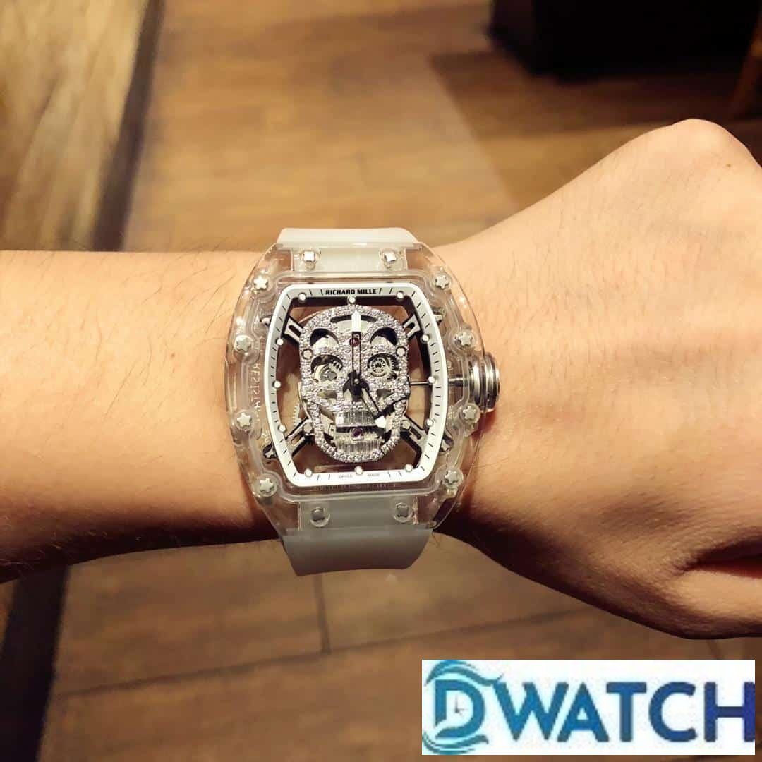 ĐỒNG HỒ NAM RICHARD MILLE RM052 FAKE CAO CẤP VỎ MÁY TRONG SUỐT 43MM ĐỒNG HỒ NAM RICHARD MILLE RM052 FAKE CAO CẤP VỎ MÁY TRONG SUỐT 43MM