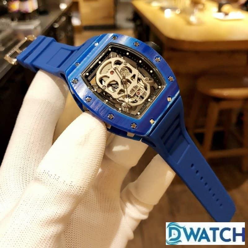 ĐỒNG HỒ NAM RICHARD MILLE RM052-01 FAKE 1:1 MẶT SỐ ĐẦU LÂU VỎ XANH 43MM ĐỒNG HỒ NAM RICHARD MILLE RM052-01 FAKE 1:1 MẶT SỐ ĐẦU LÂU VỎ XANH 43MM