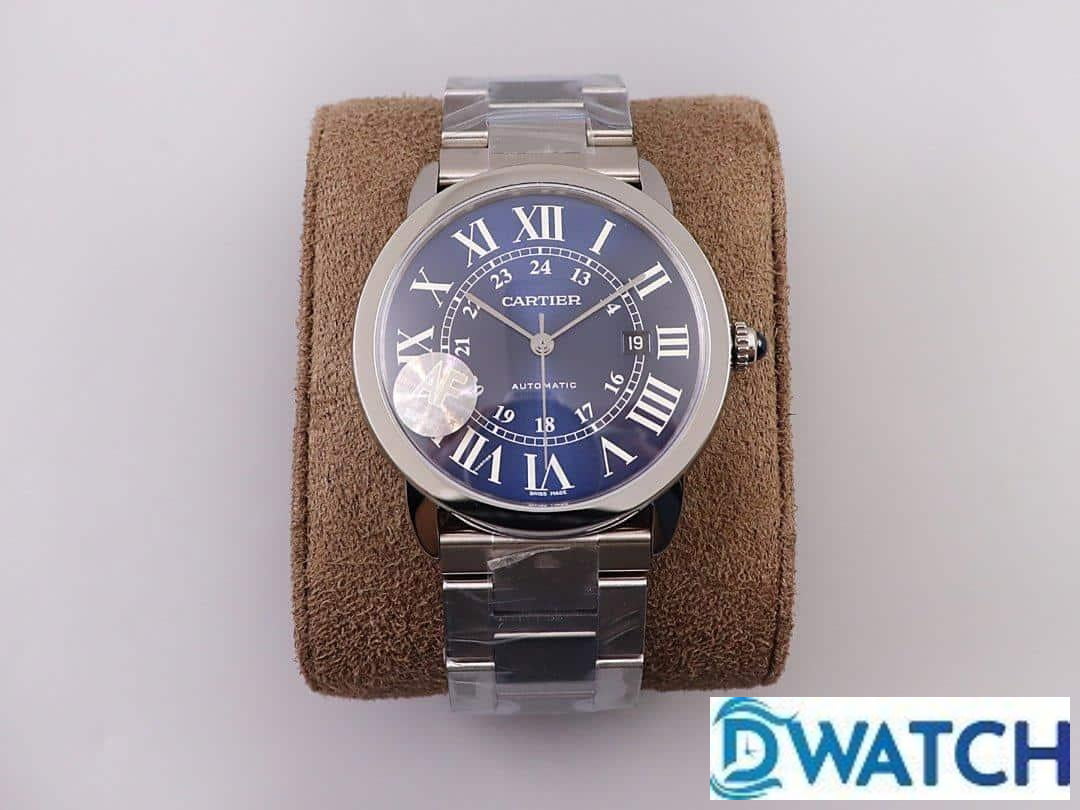 ĐỒNG HỒ NAM CARTIER RONDE SOLO WSRN0023 FAKE NHÀ MÁY AF MẶT SỐ TRÒN 42MM ĐỒNG HỒ NAM CARTIER RONDE SOLO WSRN0023 FAKE NHÀ MÁY AF MẶT SỐ TRÒN 42MM