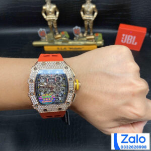 ĐỒNG HỒ NAM RICHARD MILLE RM11-03 REPLICA NHÀ MÁY Z ĐÍNH ĐÁ VÀNG HỒNG 44MM 6 ĐỒNG HỒ NAM RICHARD MILLE RM11-03 REPLICA NHÀ MÁY Z ĐÍNH ĐÁ VÀNG HỒNG 44MM