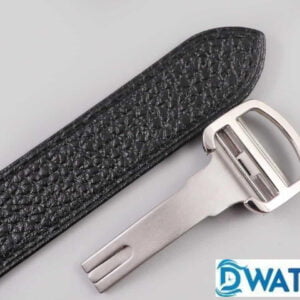 CARTIER RONDE SOLO W6700255 REPLICA WATCHES WHITE DIAL BLACK LEATHER STRAP K11 FACTORY 36MM 5 ĐỒNG HỒ NAM CARTIER RONDE SOLO W6700255 FAKE 1:1 NHÀ MÁY K11 HAI KIM 36MM