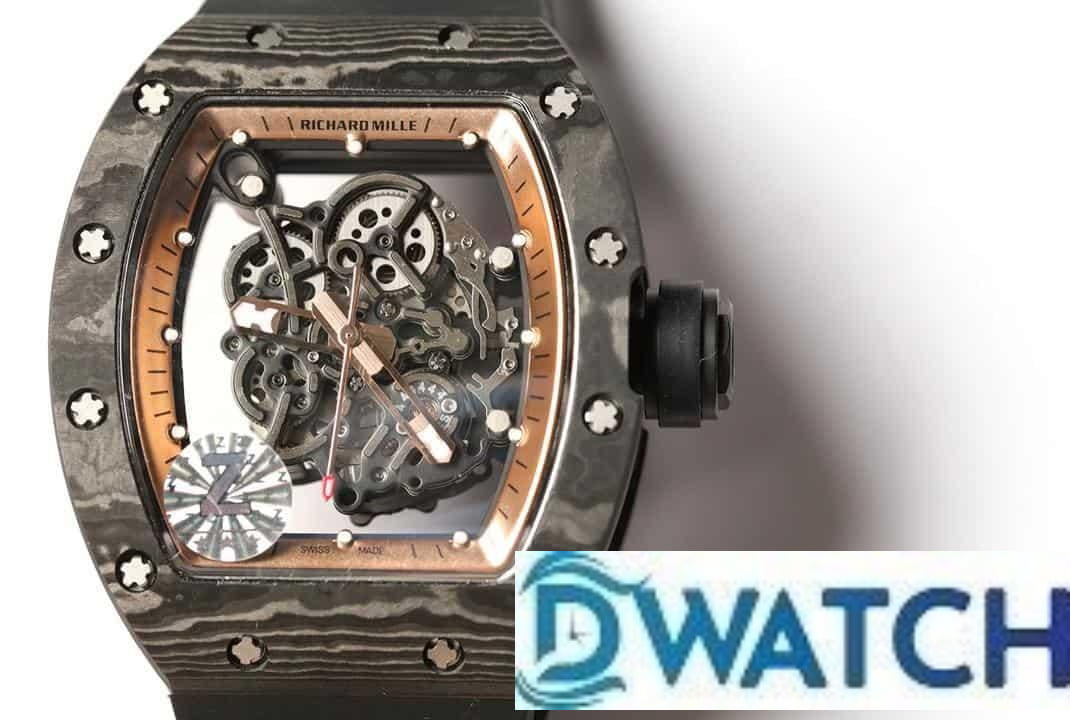 ĐỒNG HỒ NAM RICHARD MILLE RM055 FAKE 11 NHÀ MÁY Z VIỀN VÀNG NÚM ĐEN 45MM ĐỒNG HỒ NAM RICHARD MILLE RM055 FAKE 11 NHÀ MÁY Z VIỀN VÀNG NÚM ĐEN 45MM