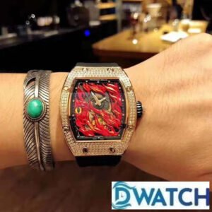ĐỒNG HỒ NAM RICHARD MILLE RM26-02 FAKE CAO CẤP ĐÍNH DÂY CAO SU 44MM 5 ĐỒNG HỒ NAM RICHARD MILLE RM26-02 FAKE CAO CẤP ĐÍNH DÂY CAO SU 44MM