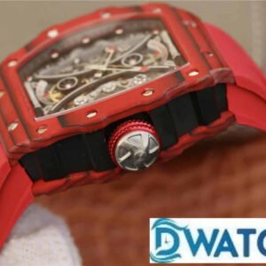 ĐỒNG HỒ NAM RICHARD MILLE RM53-01 FAKE CAO CẤP NHÀ MÁY TPT DÂY CAO SU ĐỎ 44MM 2 ĐỒNG HỒ NAM RICHARD MILLE RM53-01 FAKE CAO CẤP NHÀ MÁY TPT DÂY CAO SU ĐỎ 44MM