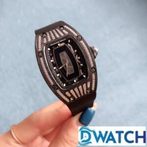 ĐỒNG HỒ NỮ RICHARD MILLE RM007-1 FAKE DÂY CAO SU MẶT VÂN CARBON 36MM 1 ĐỒNG HỒ NỮ RICHARD MILLE RM007-1 FAKE DÂY CAO SU MẶT VÂN CARBON 36MM