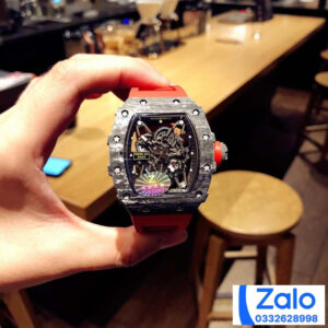ĐỒNG HỒ NAM RICHARD MILLE RM35-02 FAKE CAO CẤP NHÀ MÁY Z DÂY ĐEO ĐỎ 44MM 1 ĐỒNG HỒ NAM RICHARD MILLE RM35-02 FAKE CAO CẤP NHÀ MÁY Z DÂY ĐEO ĐỎ 44MM