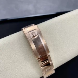 ROLEX GMT-MASTER II 126715 ROOT BEER BEST REPLICA WATCHES C + FACTORY ROSE GOLD PLATE 40MM 5 ĐỒNG HỒ NAM ROLEX GMT-MASTER II 126715 REPLICA CAO CẤP NHÀ MÁY C + VÀNG HỒNG 40MM