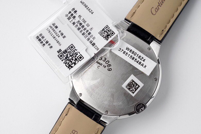 ĐỒNG HỒ NAM CARTIER BALLON BLEU WSBB0026 FAKE CAO CẤP NHÀ MÁY AF DÂY DA 42MM ĐỒNG HỒ NAM CARTIER BALLON BLEU WSBB0026 FAKE CAO CẤP NHÀ MÁY AF DÂY DA 42MM