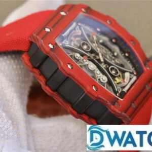 ĐỒNG HỒ NAM RICHARD MILLE RM53-01 SUPER FAKE NHÀ MÁY TPT DÂY ĐEO ĐỎ 44MM 2 ĐỒNG HỒ NAM RICHARD MILLE RM53-01 SUPER FAKE NHÀ MÁY TPT DÂY ĐEO ĐỎ 44MM