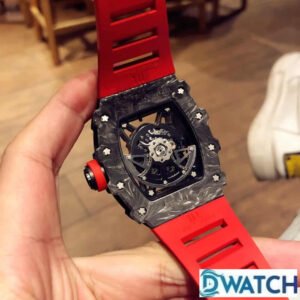 ĐỒNG HỒ NAM RICHARD MILLE RM35-02 REPLICA 1:1 ĐÍNH ĐÁ DÂY CAO SU ĐỎ 44MM 3 ĐỒNG HỒ NAM RICHARD MILLE RM35-02 REPLICA 1:1 ĐÍNH ĐÁ DÂY CAO SU ĐỎ 44MM