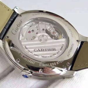 CARTIER DRIVE DE CARTIER WSNM0004 BEST REPLICA WATCHES LEATHER STRAP GS FACTORY 40X41MM 4 ĐỒNG HỒ NAM CARTIER DRIVE DE CARTIER WSNM0004 FAKE CAO CẤP NHÀ MÁY GS 40X41MM