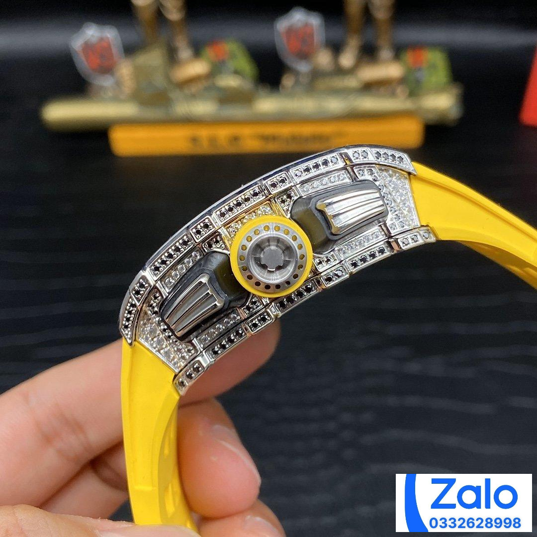 ĐỒNG HỒ NAM RICHARD MILLE RM11-03 REPLICA CAO CẤP NHÀ MÁY Z ĐÍNH ĐÁ 44MM ĐỒNG HỒ NAM RICHARD MILLE RM11-03 REPLICA CAO CẤP NHÀ MÁY Z ĐÍNH ĐÁ 44MM