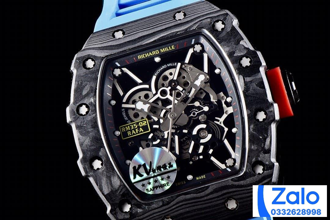 ĐỒNG HỒ NAM RICHARD MILLE RM35-02 REPLICA NHÀ MÁY KV DÂY ĐEO XANH 44MM ĐỒNG HỒ NAM RICHARD MILLE RM35-02 REPLICA NHÀ MÁY KV DÂY ĐEO XANH 44MM