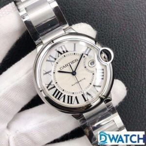 CARTIER BALLON BLEU W69012Z4 COPIES WATCHES WHITE DIAL STAINLESS STEEL V6 FACTORY 42MM 1 ĐỒNG HỒ NAM CARTIER BALLON BLEU W69012Z4 FAKE 1:1 NHÀ MÁY V6 3 KIM 42MM