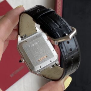 CARTIER SANTOS W2SA0017 GOOD IMITATION WATCHES TWO TONE F1 FACTORY 34MM 4 ĐỒNG HỒ NAM CARTIER SANTOS W2SA0017 FAKE CAO CẤP NHÀ MÁY F1 NIỀNG VÀNG 34MM