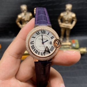 ĐỒNG HỒ NỮ CARTIER BALLON BLUE WE902066 FAKE 1:1 NHÀ MÁY V6 VÀNG HỒNG 33MM 1 ĐỒNG HỒ NỮ CARTIER BALLON BLUE WE902066 FAKE 1:1 NHÀ MÁY V6 VÀNG HỒNG 33MM
